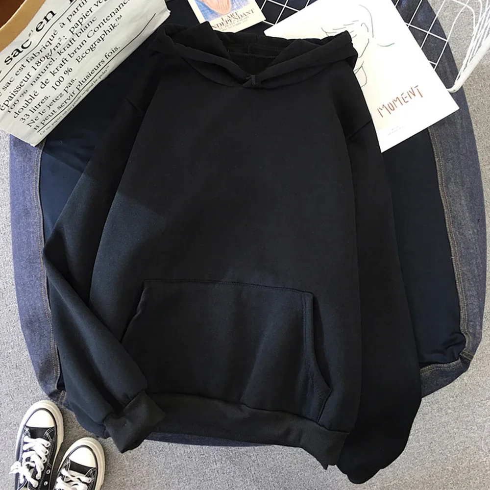 Women’s Hoodie – Oversized Fit – Fleece Feel – Kangaroo Pocket – Ribbed Cuffs