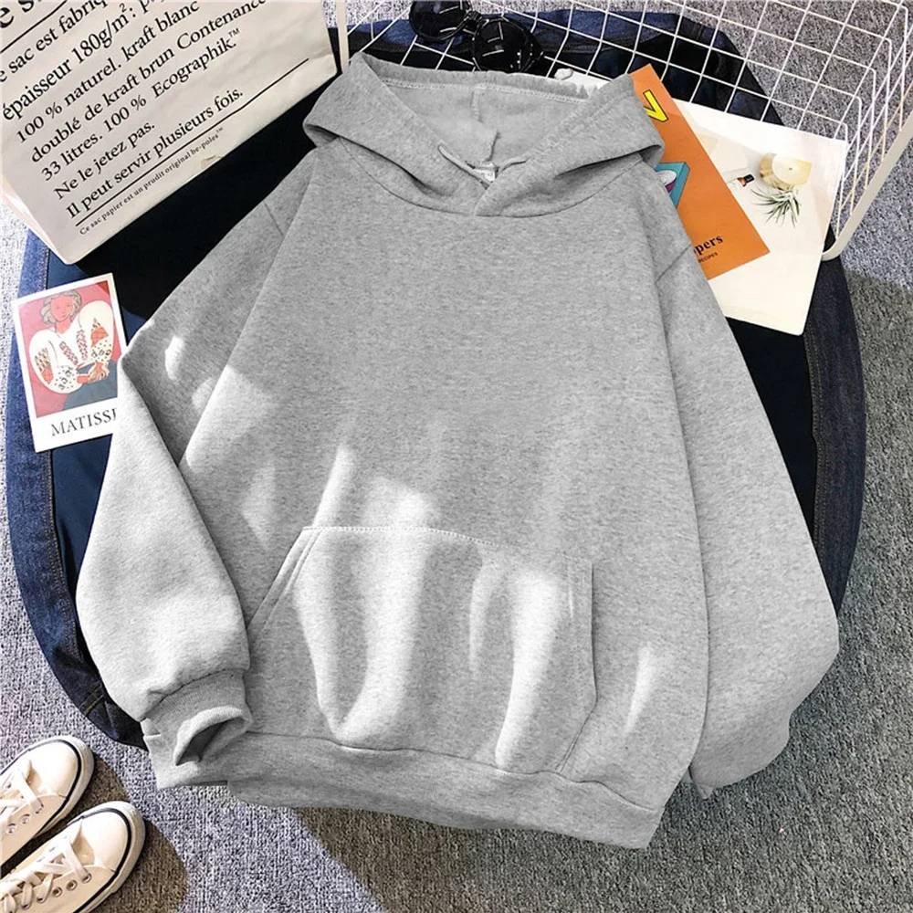 Women’s Hoodie – Oversized Fit – Fleece Feel – Kangaroo Pocket – Ribbed Cuffs
