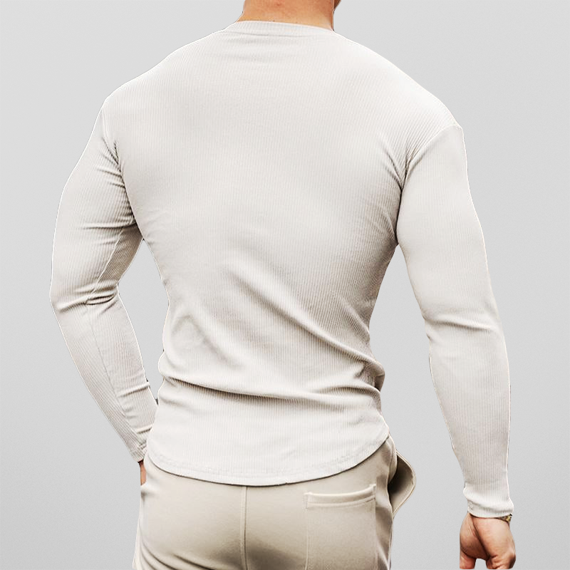 Snug muscle fit shirt for men