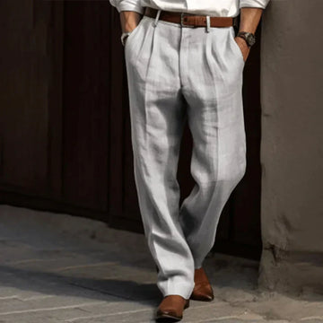 Vintage Men's Tailored Trousers | Comfortable Slim Fit | All-Season Style