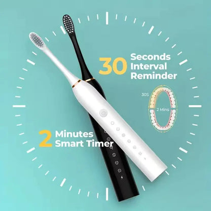 Minimalist Replaceable Brush Head Electric Toothbrush