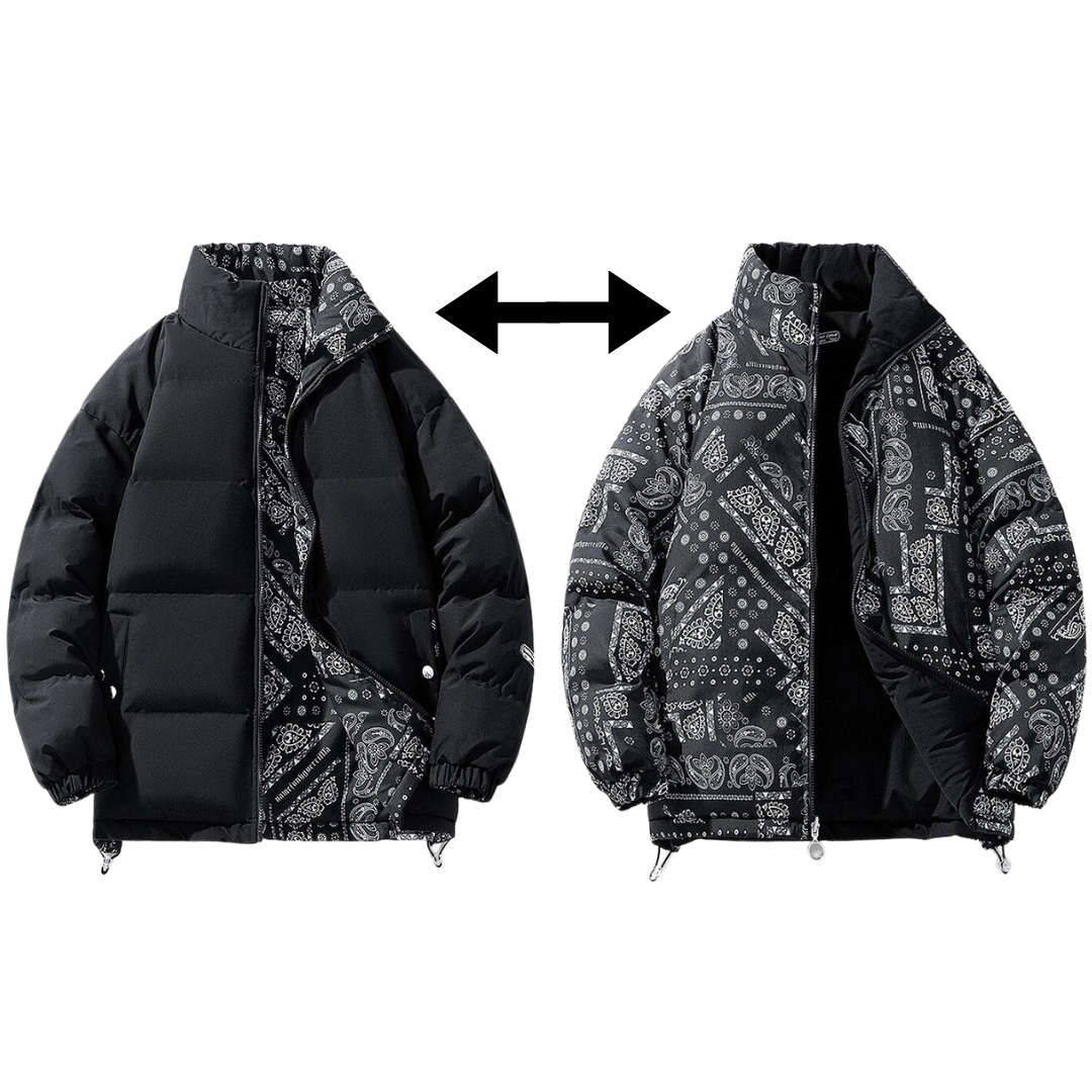 Reversible everyday jacket for men