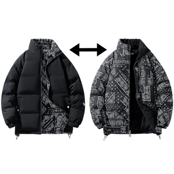 Reversible everyday jacket for men