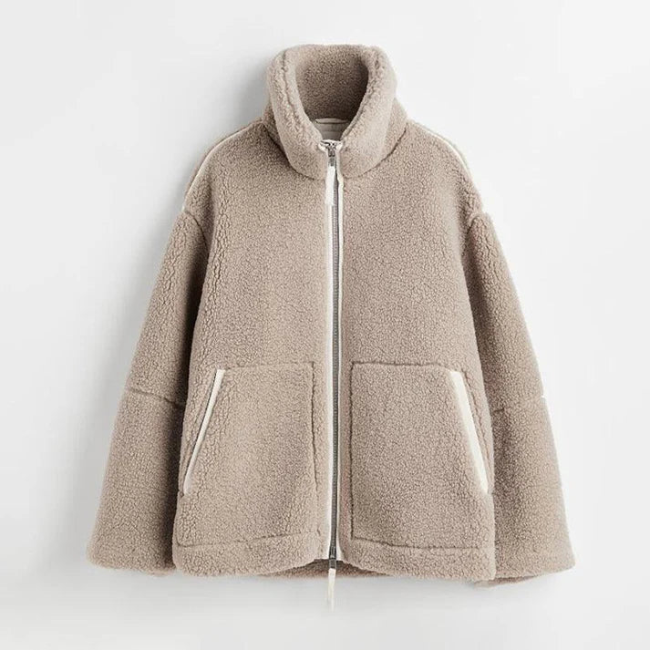 Stylish warm winter jacket for women