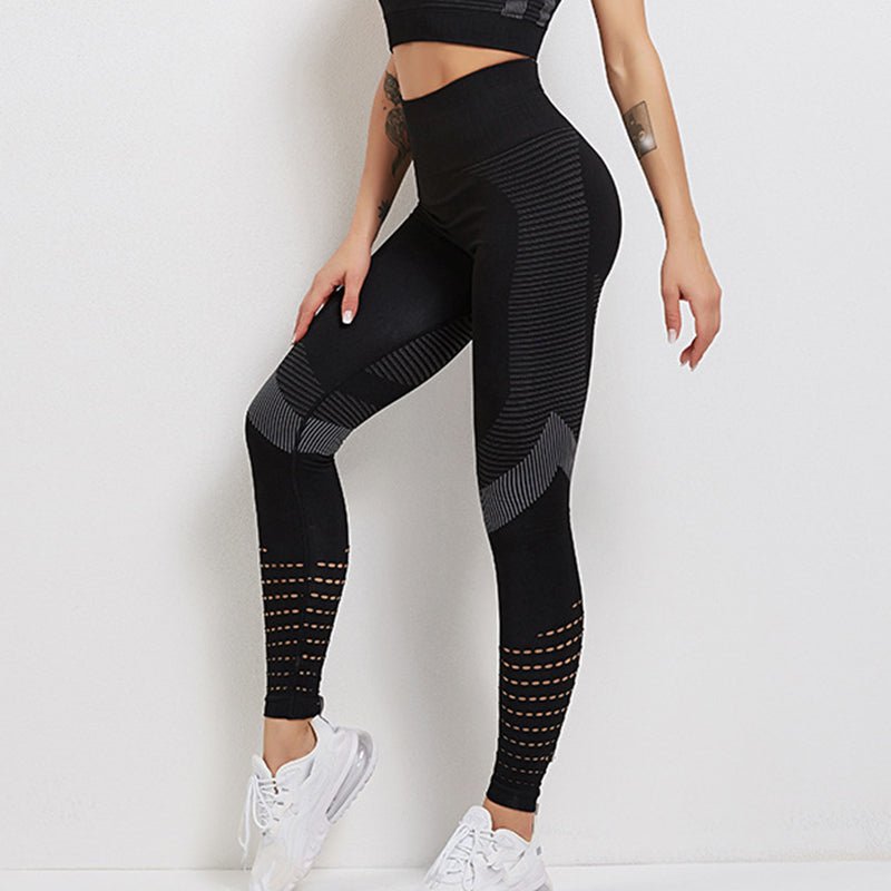 High waisted seamless leggings for women