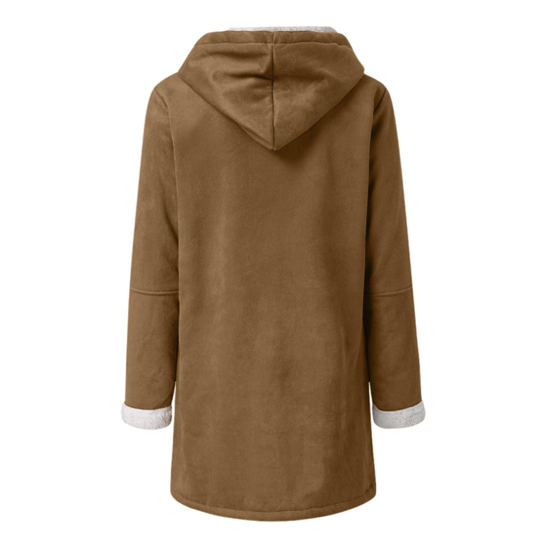 Hooded windproof jacket for women