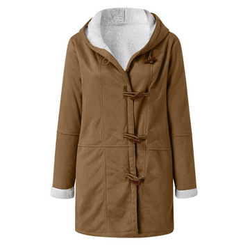 Hooded windproof jacket for women