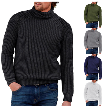 Henry - Men's Turtleneck Sweater