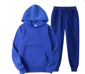 Casual hoodie and jogger pants set for men