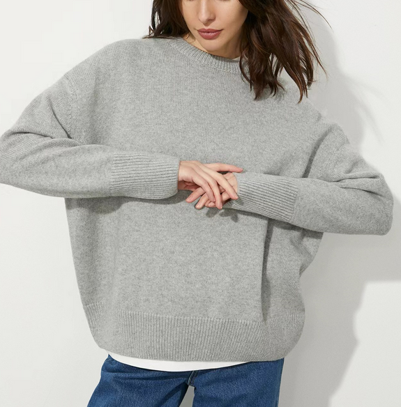 Knitted jumper oversized sweater for women