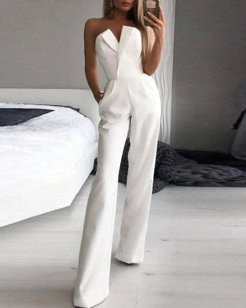 Sleeveless jumpsuit for women