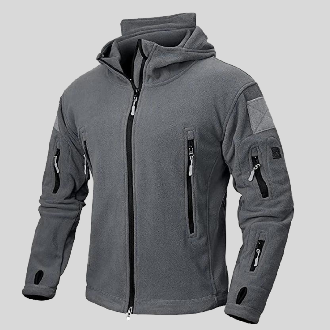 Tactical hooded jacket for men