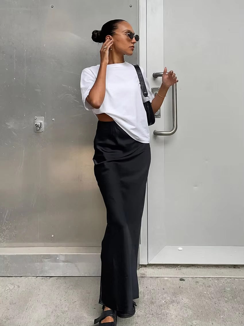 High-Waisted Mermaid Pencil Skirt for Women – Elegant Office Wear