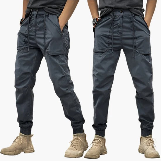Men’s Jogger Pants – Relaxed Fit – Elastic Cuffs – Tactical Pockets – Urban Utility
