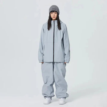 Women’s Two-Piece Ski Suit – Oversized Fit – Weather-Resistant Set – Full Zip Jacket & Pants