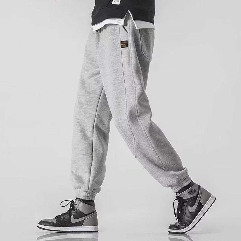 Men’s Sweatpants – Relaxed Fit Tapered Leg – Cotton Blend – Elastic Waist Drawstring