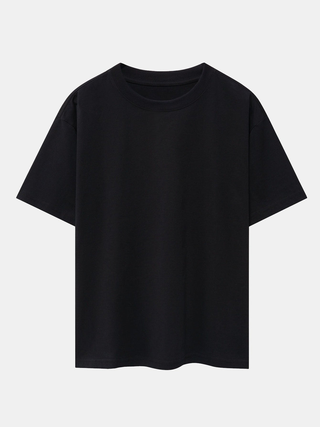 Basic heavy weight drop shoulder oversize t-shirt for men