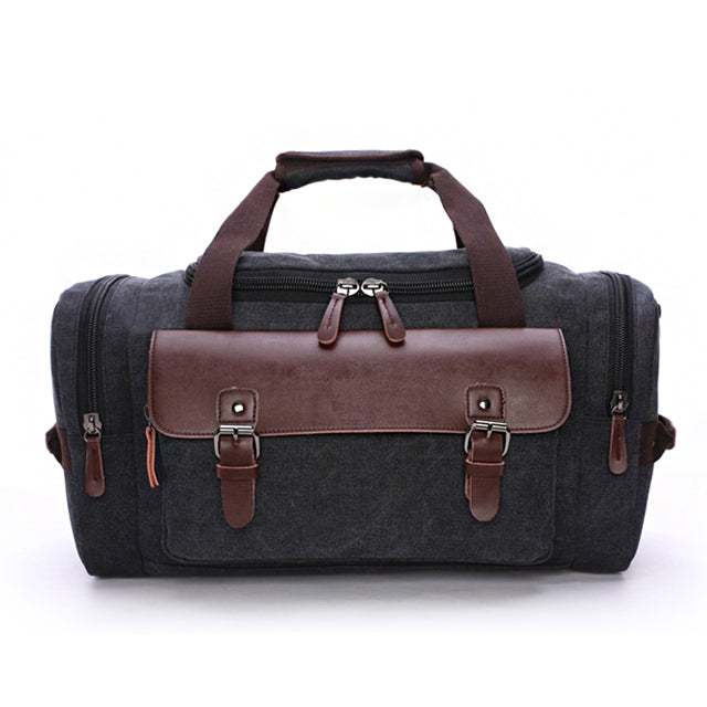 Vintage canvas duffle bag