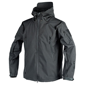 Women’s Outdoor Jacket – Weatherproof – Hooded – Zip Pockets – Wind-Resistant Fit