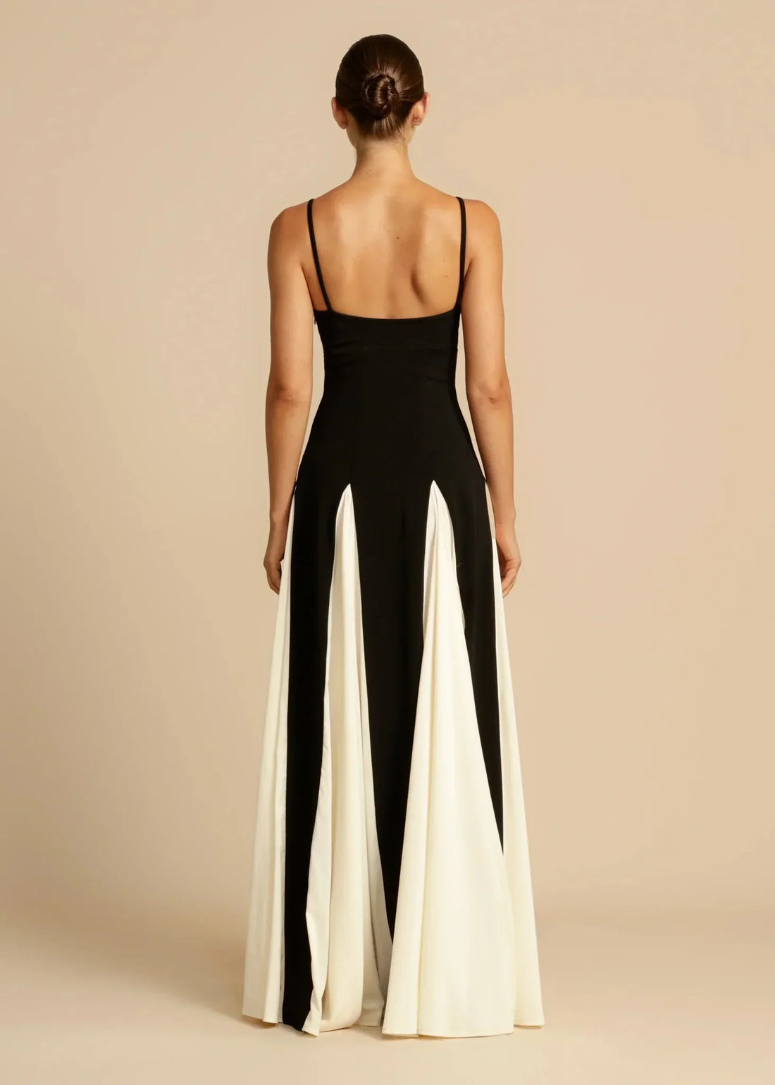 Women's Evening Gown - Sweetheart Neckline - Spaghetti Straps - Flowing A-Line Silhouette