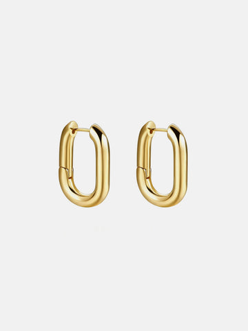 Timeless square earrings for women