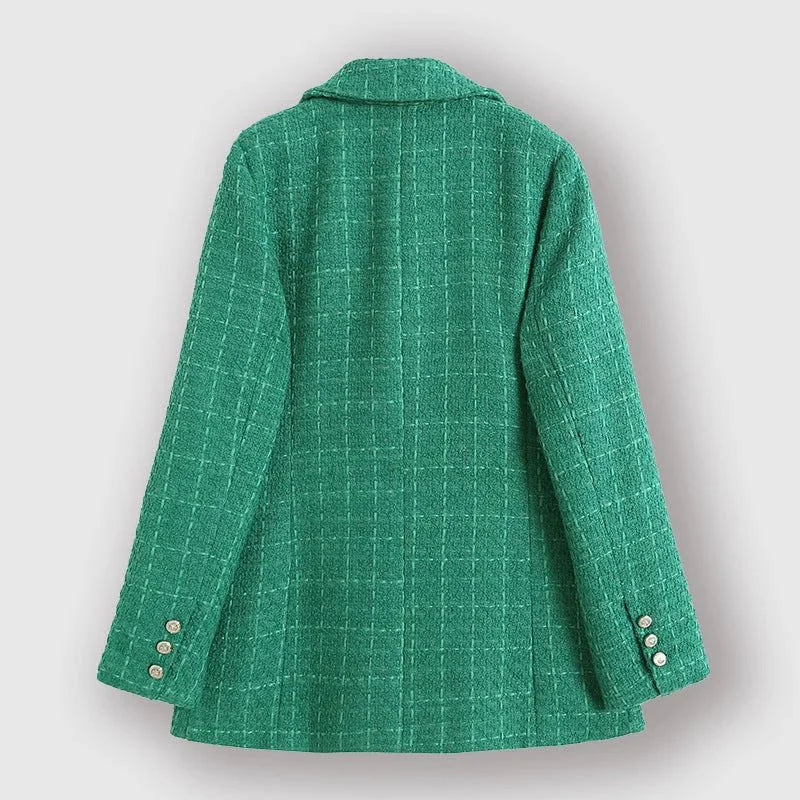 Tailored  tweed blazer for women