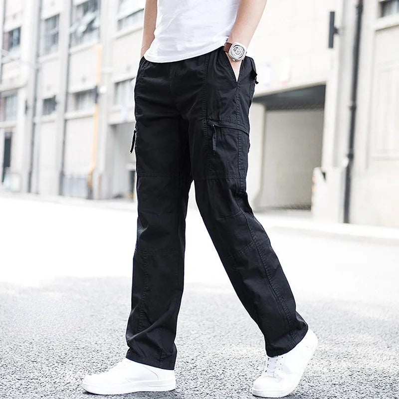 Multi pockets cargo pants for men