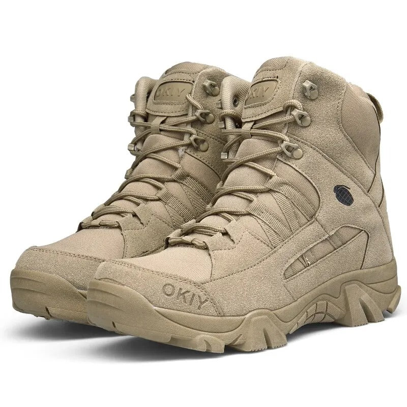 Waterproof light hiking boots for men