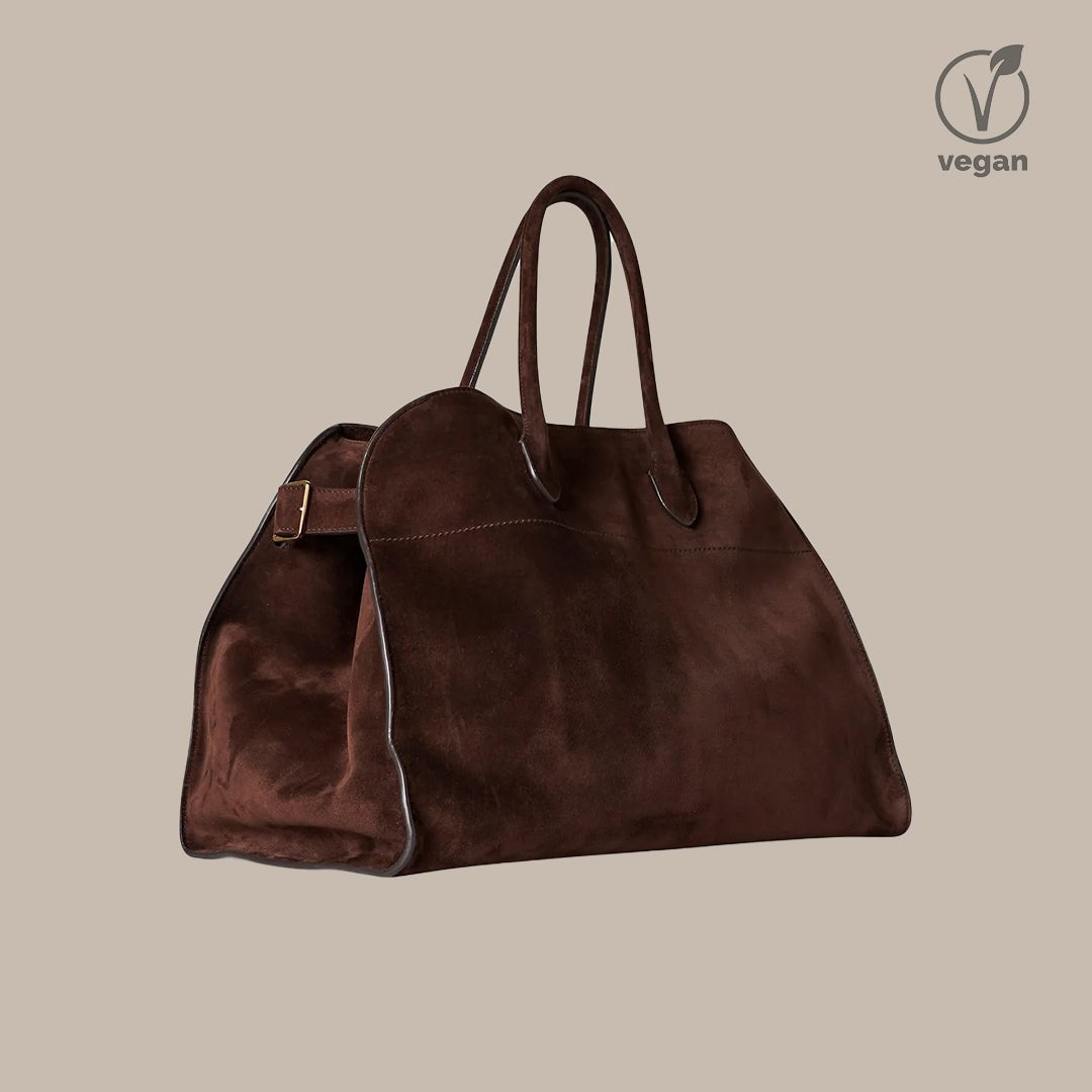 Vegan oversized tote bag for women