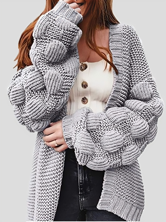 Classic soft and cozy cardigan for women