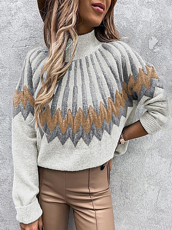 Cozy turtleneck sweater for women