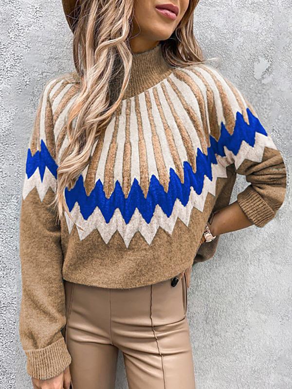 Cozy turtleneck sweater for women